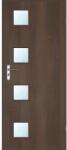 CLASSEN Foaie de ușă Classen nuc Modena 4 MDF 203, 5x84, 4 cm dreapta (1146)