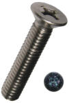 Dresselhaus Șuruburi metrice cu cap înecat cruce Dresselhaus 5x60 mm DIN965 oțel inox A2, 50 bucăți (0/3378/0/5x60/52)