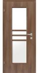 CLASSEN Foaie de ușă Classen nuc Demeter 2 MDF 203, 5x84, 4 cm stânga (22971)