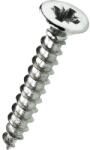 Hettich Șuruburi pentru lemn cu cap înecat cruce Hettich 2, 5x16 mm oțel nichelat, pachet 50 bucăți (9169520)