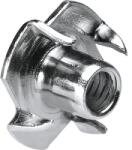 Hettich Piuliță cu gheare de fixare Hettich M6 x 8mm oțel zincat, pachet 50 bucăți (9247584)