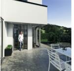 Windhager Perdea lamele din plasă de țânțari pentru ușă Windhager Easy PLUS antracit 120x250 cm (3782)