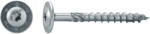 Dresselhaus Șuruburi pentru lemn cu cap semibombat Torx Dresselhaus JD-Plus 8x300mm oțel zincat 50 piese (0/1148/001/ 8,0/ 300/ /01)