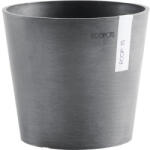 Ecopots Ghiveci Ecopots Amsterdam Mini plastic Ø 17 cm H 14, 9 cm gri (AM.17.GR)