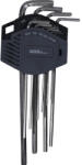 WGB Set chei hexagonale WGB lungi 1/16"-3/8", 10 piese (63300106) Cheie imbus
