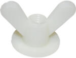 Dresselhaus Piulițe tip fluture cu flanșă Dresselhaus M8 plastic alb (0/4265/000/8/01)
