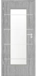 CLASSEN Foaie de ușă Classen stejar grigio Discovery 1 MDF 203, 5x74, 4 cm stânga 3 balamale (1081)