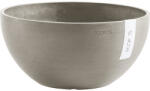 Ecopots Ghiveci Ecopots Brussels plastic Ø 35 cm H 16, 5 cm maro-gri (BR.35.TA)