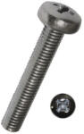 Dresselhaus Șuruburi metrice cu cap bombat cruce Dresselhaus 6x50 mm DIN7985 oțel inox A2, 50 bucăți (0/3421/0/6x50/52)