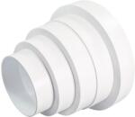 TEMA Reducție aerisire din plastic TE-MA Ø 80-100-120-125-150 mm alb (4239)