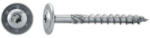 Dresselhaus Șuruburi pentru lemn cu cap semibombat Torx Dresselhaus JD-Plus 8x80mm oțel zincat 50 piese (0/1148/001/ 8,0/ 80/ /01)