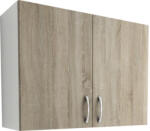 haaus Corp superior bucătărie 80 cm, 2 uși, alb/stejar Sonoma (912024)