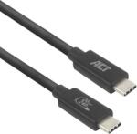 ACT Кабел USB-C - USB-C, 2 м / USB4, 20Gbps, 240W, сертифициран USB-IF (EWENT-ACT-CAB-AC7432) - cybertrade