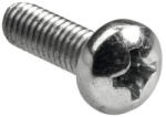 Hettich Șuruburi metrice cu cap bombat cruce Hettich M4x8 mm, oțel zincat, 10 bucăți, pentru balamale aruncătoare SlideOn (9199855)