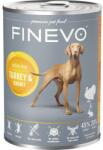 FINEVO Hrană umedă pentru câini FINEVO Active cu iepure și curcan 400 g (87326)