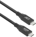 ACT Кабел USB-C - USB-C, 0.5 м / USB4, 20Gbps, 240W (EWENT-ACT-CAB-AC7420) - cybertrade