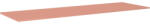 Jungborn Blat lavoar baie marmură compactă Terra Pink 161x46 cm Jungborn (168829)