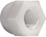 Dresselhaus Piulițe hexagonale înfundate Dresselhaus M10 DIN1587 plastic alb, 50 bucăți (0/3912/000/ 10,0/  /  /02)