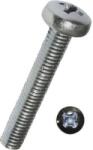 Dresselhaus Șuruburi metrice cu cap bombat cruce Dresselhaus 5x60 mm DIN7985 oțel zincat, 50 bucăți (0/0470/001/ 5,0/ 60,0/ /02)