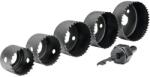 Makita Set carote universale cu burghiu Makita D-70203 Ø32-64 mm, 5 piese (D-70203)