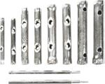TOP TOOLS Set chei tubulare duble TopTools 6-22 mm, lungi, 6 canturi, 10 piese (35D193) Set capete bit, chei tubulare