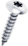Alberts Șuruburi pentru lemn cu cap bombat Torx Alberts Maxi-Fix 6x30 mm, oţel inoxidabil, 4 bucăți (338282)