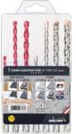 Alpen Set burghie beton și multifuncționale SDS-plus Alpen Ø5-10 mm, 7 piese (100007100) Burghiu