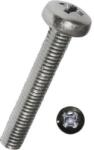 Dresselhaus Șuruburi metrice cu cap bombat cruce Dresselhaus 3x16 mm DIN7985 oțel inox A2, 100 bucăți (0/3421/000/ 3,0/ 16,0/ /02)