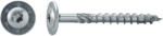 Dresselhaus Șuruburi pentru lemn cu cap semibombat Torx Dresselhaus JD-Plus 8x450mm T40 oțel zincat 50 piese (0/1148/001/ 8,0/ 450/ /01)