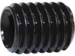 Dresselhaus Știft filetat cu vârf plat și hexagon interior Dresselhaus 4x8 mm DIN913 oțel netratat, 200 bucăți (0/1598/000/4X8/01)