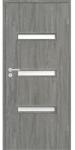 CLASSEN Foaie de ușă Classen stejar grigio Century 3 MDF 203, 5x74, 4 cm stânga (1077)