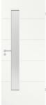 CLASSEN Foaie de ușă Classen albă Linea 1.5 MDF 203, 5x64, 4 cm dreapta (1001)