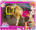 Mattel Barbie Mysteries Calut Cu Sunete Si Accesorii (MTHXJ42) - roua Papusa