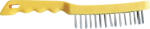 GYS Perie de sârmă oțelită GYS 280mm, 4 rânduri, mâner din plastic (44258)