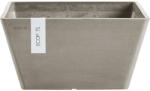 Ecopots Ghiveci Ecopots Berlin plastic 25x25x12, 8 cm maro-gri (SBL.25.TA)