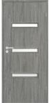 CLASSEN Foaie de ușă Classen stejar grigio Century 3 MDF 203, 5x84, 4 cm stânga (1079)