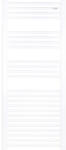 Radox Radiators Radiator / Calorifer baie portprosop Space N drept 600x1200 mm alb, incl. accesorii de montaj (SP060/120V9010N)