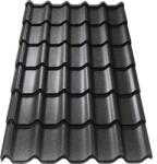 Precit Roof Țiglă metalică PRECIT 1170x2190x0, 5 mm big stone negru profund RAL 9005 (A19005RP006)