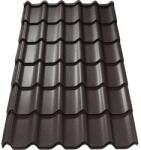 Precit Roof Țiglă metalică PRECIT 1170x3240x0, 5 mm big stone brun ciocolata RAL 8017 (A18018RP009)