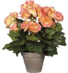 Mica Floare artificială begonie MICA roz somon (977509)