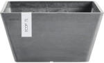 Ecopots Ghiveci Ecopots Berlin plastic 41x41x18 cm gri (SBL.41.GR)