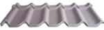 Precit Roof Țiglă metalică PRECIT 1185x490x0, 5 mm sandshape maro ciocolată RAL 8019 (A18019SR001)