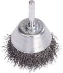 Lessmann Perie sârmă cupă Lessmann Ø75mm, sârmă extra-fină de oțel (430.132.HB)