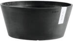 Ecopots Ghiveci Ecopots Frankfurt plastic Ø 50 cm H 25 cm gri închis (FR.50.DG)
