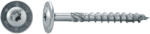 Dresselhaus Șuruburi pentru lemn cu cap semibombat Torx Dresselhaus JD-Plus 8x280mm oțel zincat 50 piese (0/1148/001/ 8,0/ 280/ /01)