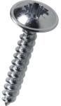 Hettich Șuruburi pentru lemn cu cap bombat cruce Hettich 3x20 mm oțel zincat, pachet 200 bucăți, pentru PFL spate dulap (9130379)