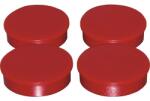 Industrial Magneți de organizare Industrial 30mm roșu, set 4 bucăți (30221.ROT.HB)
