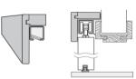CLASSEN Mască Classen pentru ușă glisantă nuc 84, 4 cm (M80)