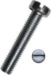 Dresselhaus Șuruburi metrice cu cap bombat drept Dresselhaus 2, 5x16 mm DIN84 oțel zincat, 100 bucăți (0/0400/001/2,5/16/02)