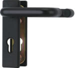 ABUS Mânere cu șild ușă intrare Abus 72/165 mm, pentru cilindru, negru (215230)